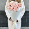 9 коралловых кустовых пионовидных роз Кейджерс коралл