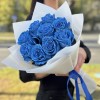 9 голубых роз Бэби Блю