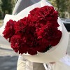 9 пышных красных роз Хартс