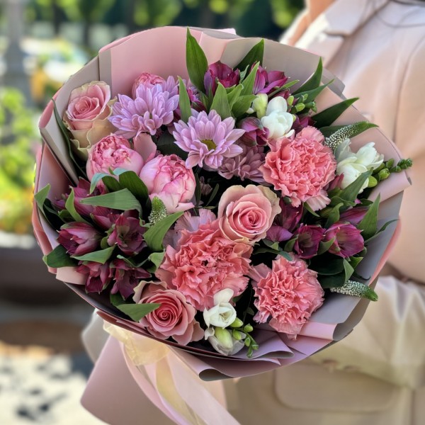 Ароматный букет для мамочки