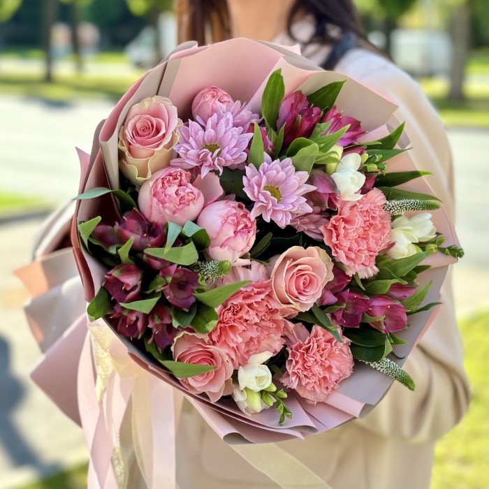 Ароматный букет для мамочки