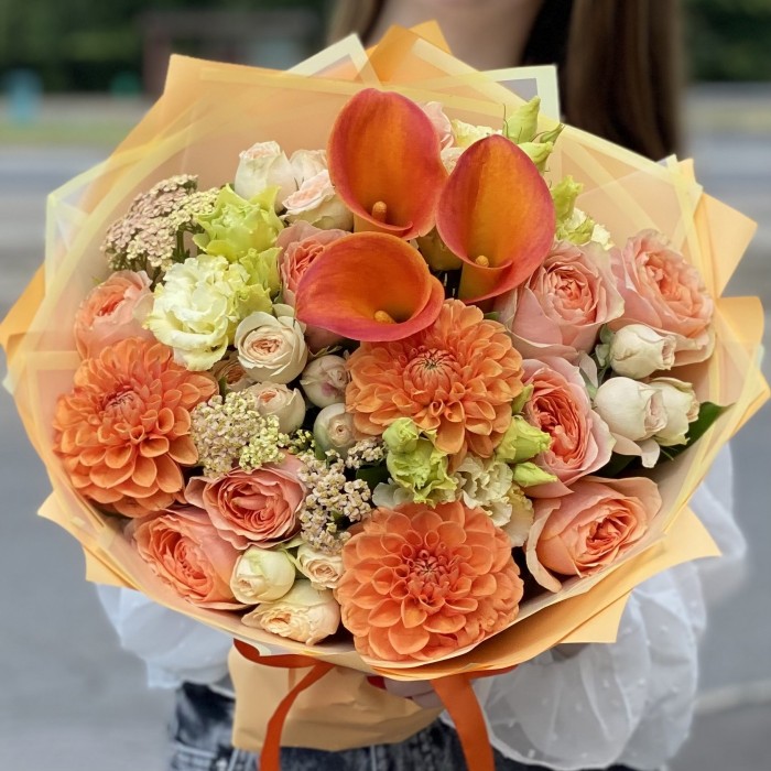 Авторский букет Яркое настроение