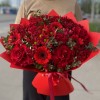 Авторский букет Красное Пламя