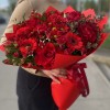 Авторский букет Красное Пламя