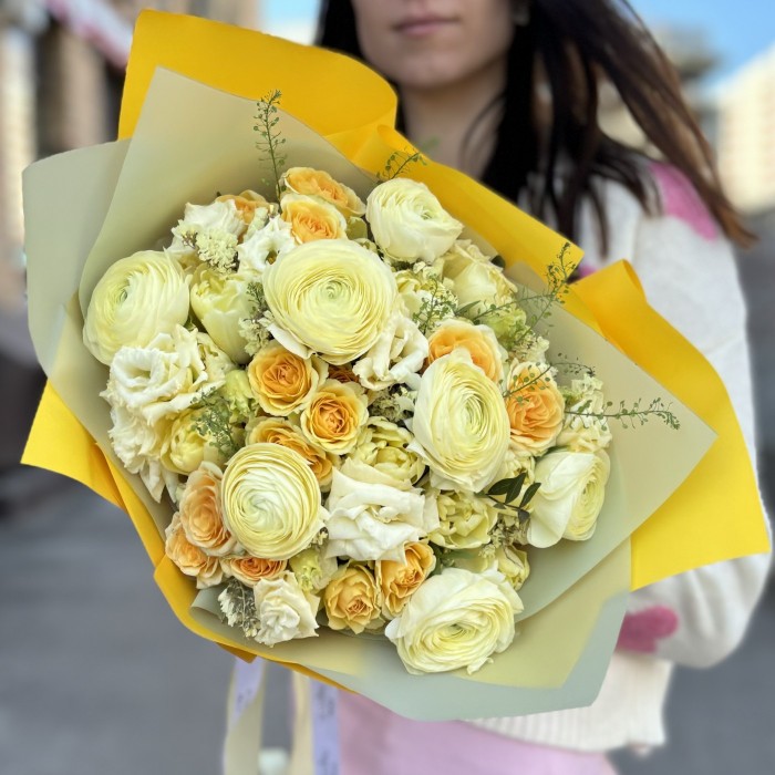 Авторский букет Лимонный Монти