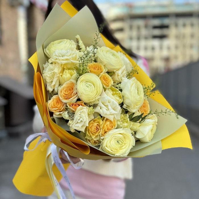 Авторский букет Лимонный Монти