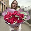 Авторский букет Малиновый Закат