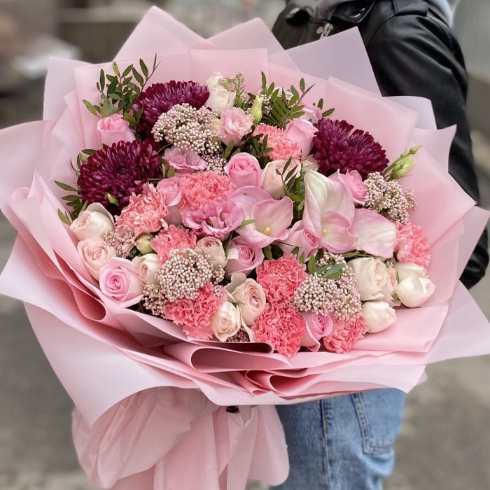 Авторский букет Нежное Сердце