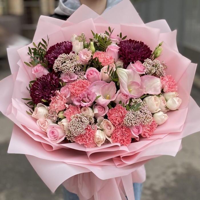 Авторский букет Нежное Сердце