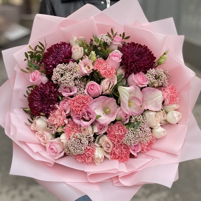 Авторский букет Нежное Сердце