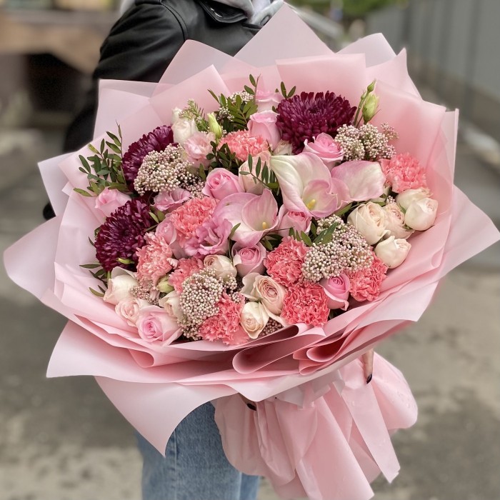 Авторский букет Нежное Сердце