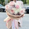 Авторский букет Облако нежности с пионовидными розами