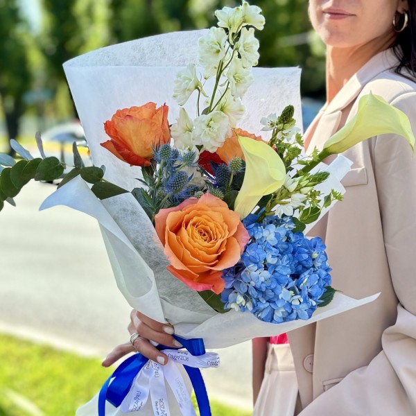 Авторский букет Первый раз в первый класс