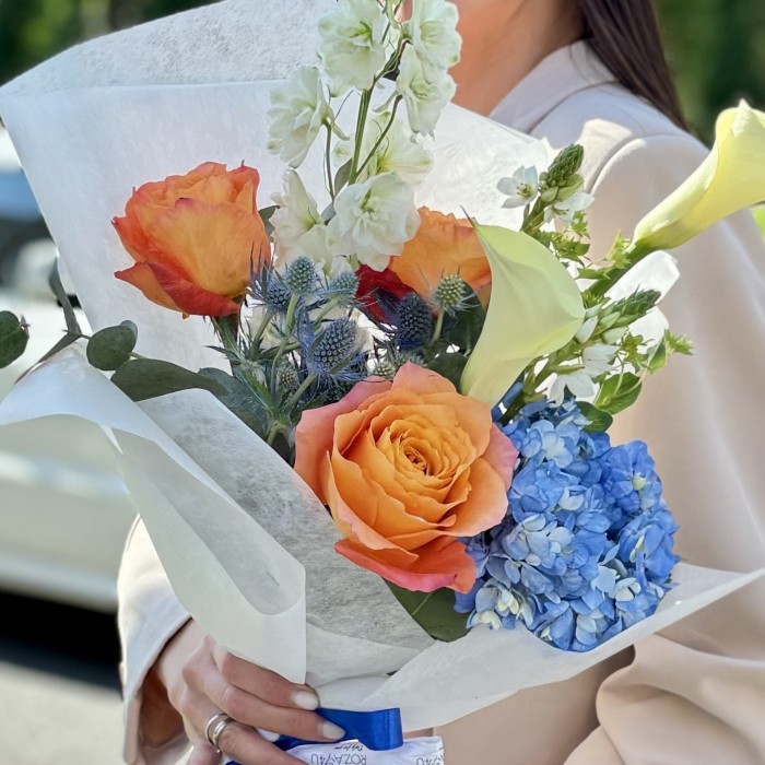 Авторский букет Первый раз в первый класс