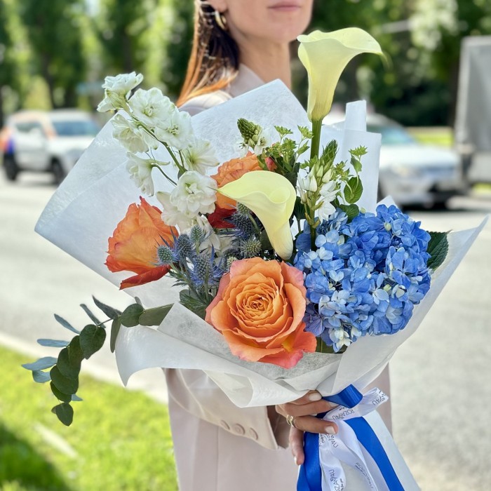 Авторский букет Первый раз в первый класс