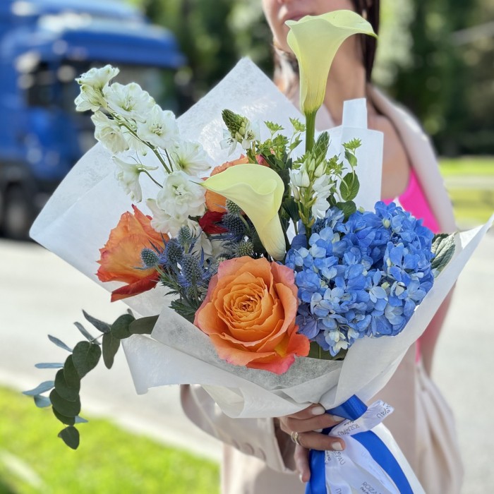 Авторский букет Первый раз в первый класс