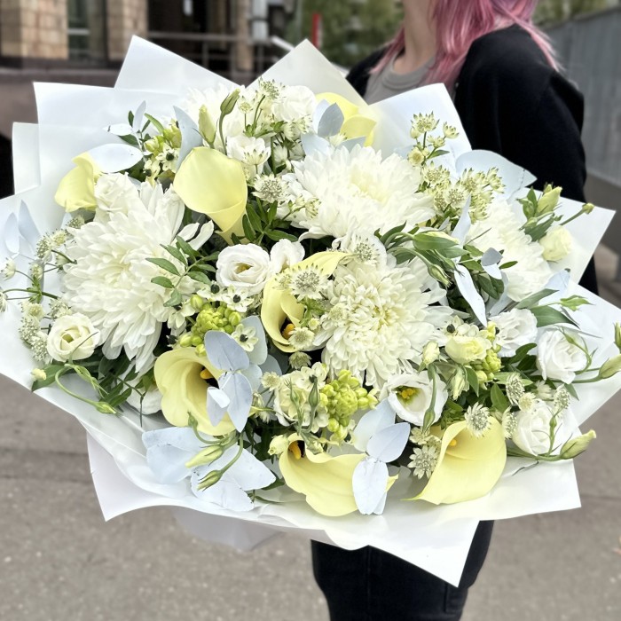 Авторский букет Тайна Белого Цветка