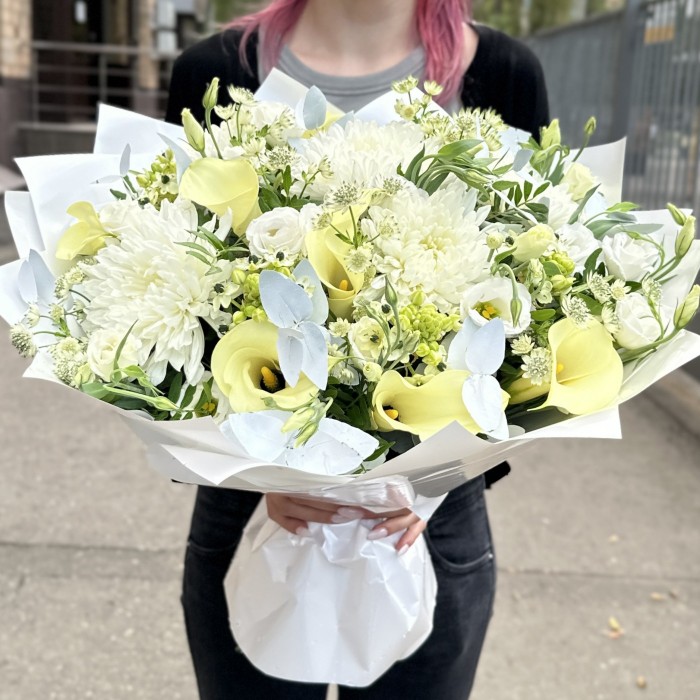 Авторский букет Тайна Белого Цветка