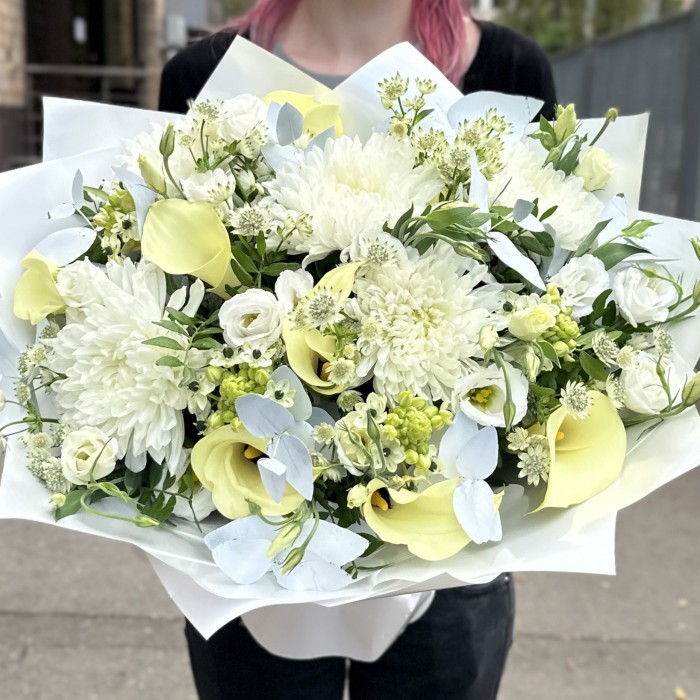 Авторский букет Тайна Белого Цветка