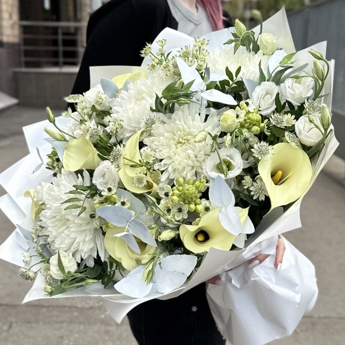 Авторский букет Тайна Белого Цветка