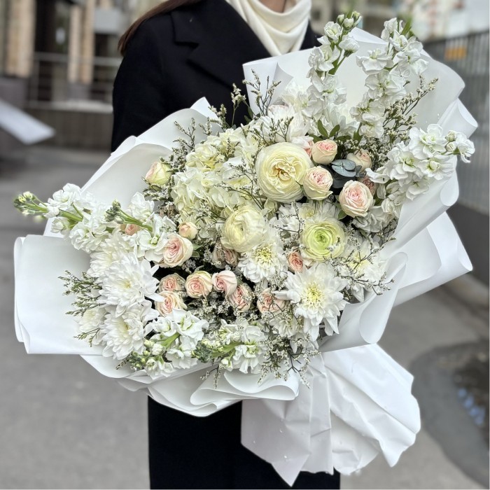 Авторский букет Ванильное безе