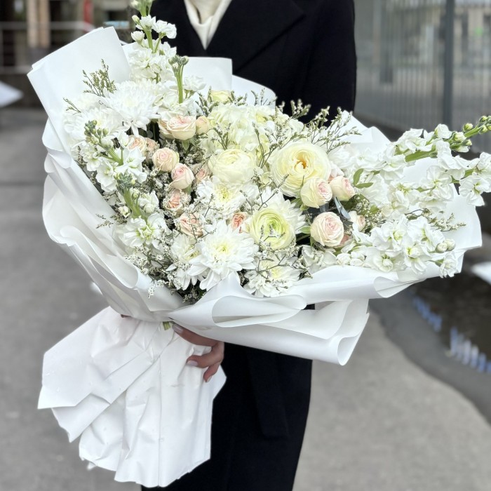 Авторский букет Ванильное безе