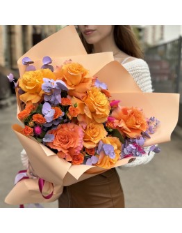 Авторский букет Жаркий День