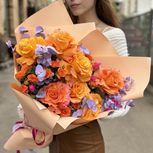 Авторский букет Жаркий День