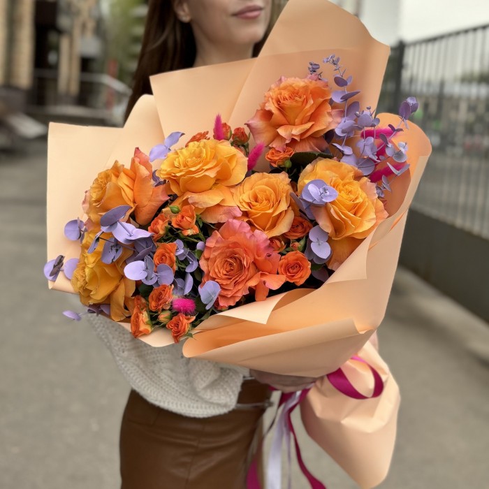 Авторский букет Жаркий День