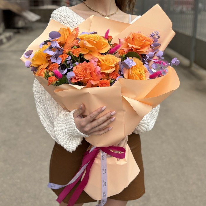 Авторский букет Жаркий День