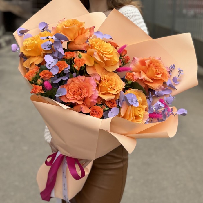 Авторский букет Жаркий День