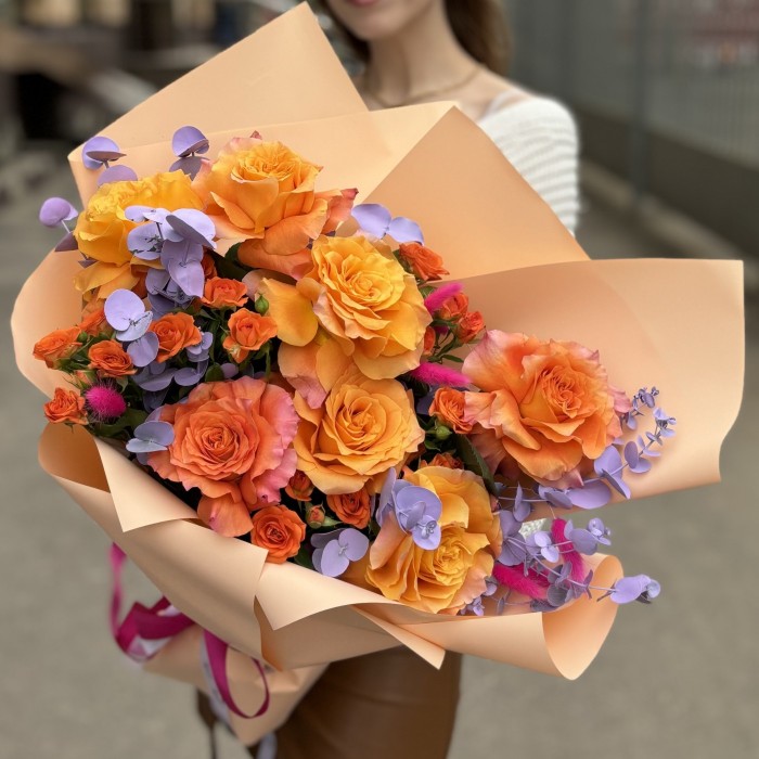 Авторский букет Жаркий День