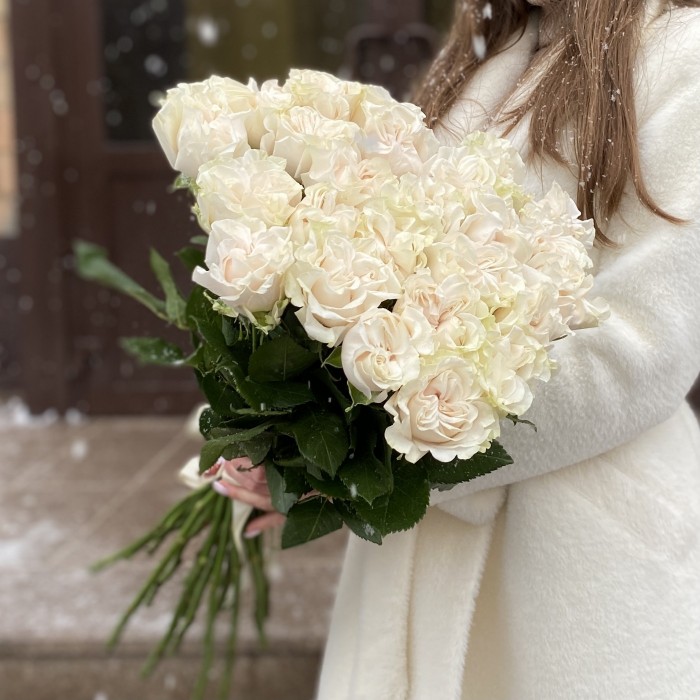 Белая Роза Коттон Экспрешн