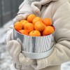 Большая Подарочная коробка с мандаринами