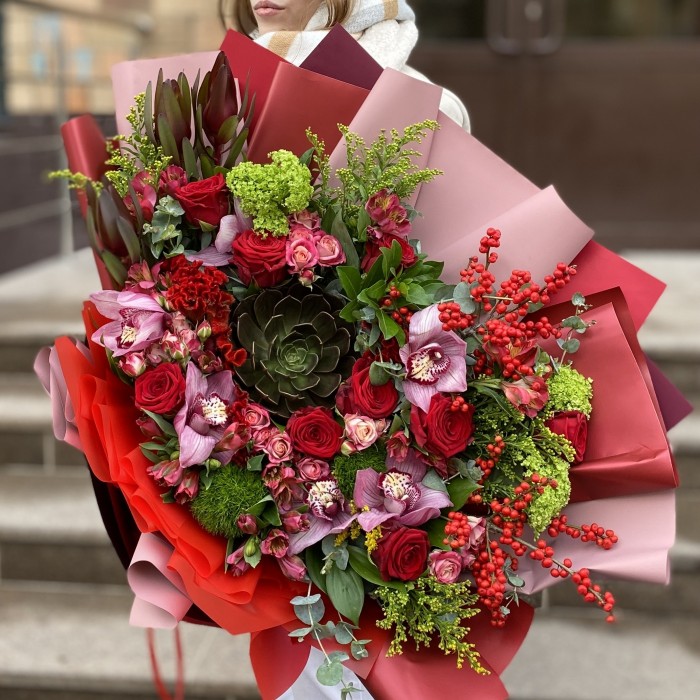 Большой букет Магический Сад