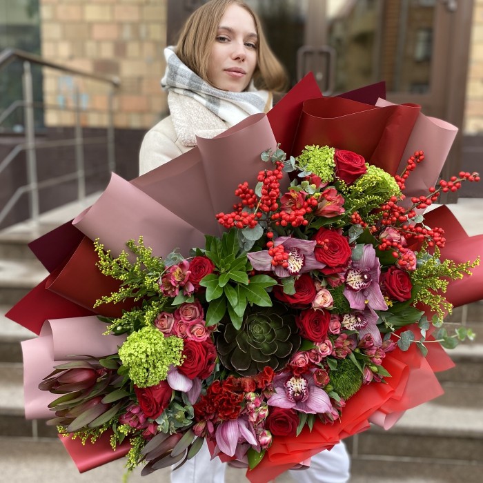 Большой букет Магический Сад