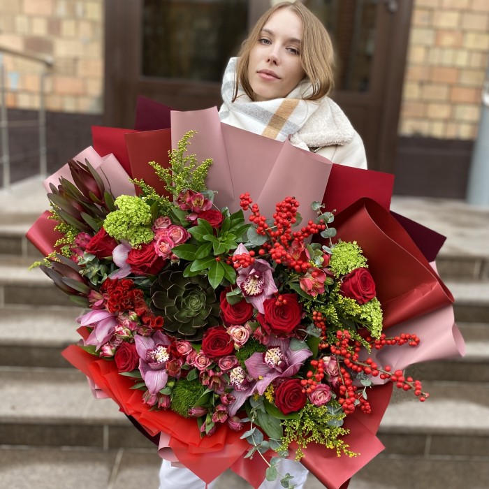 Большой букет Магический Сад