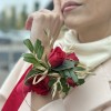 Браслет для подружки невесты Алый каприз