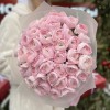 Букет из 51 розового Ранункулюса