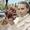 Букет невесты Алый каприз