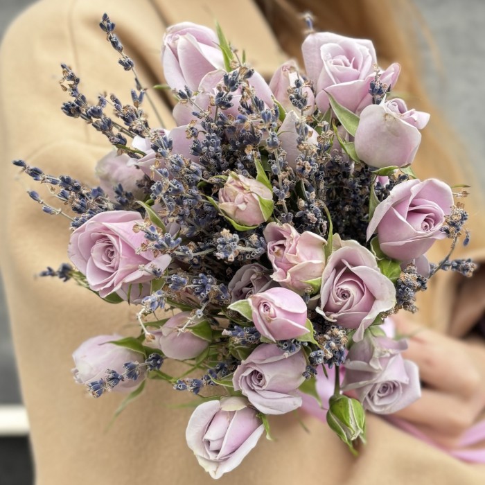 Букет невесты Сиреневое облако