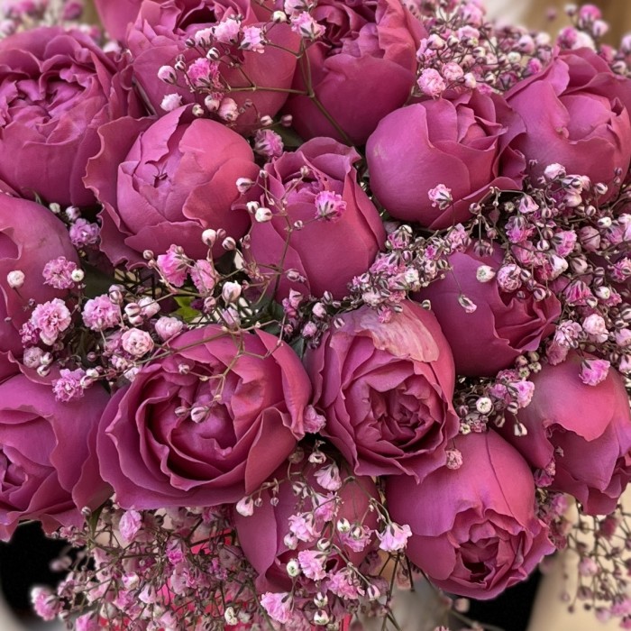 Букет невесты из роз Мисти Баблс