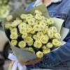 Букет пионовидных роз Эмеральд Квин