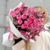 Букет пионовидных роз Жемчужная свадьба