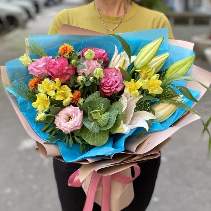 Букет Цветочный шторм