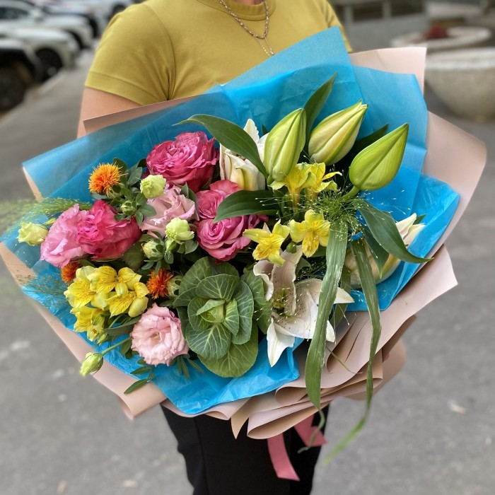 Букет Цветочный шторм