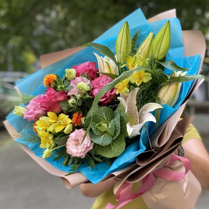 Букет Цветочный шторм