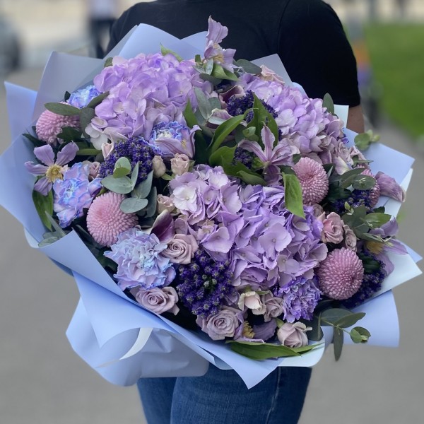 Букет Голубой Лазурит