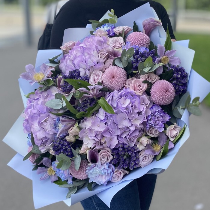 Букет Голубой Лазурит