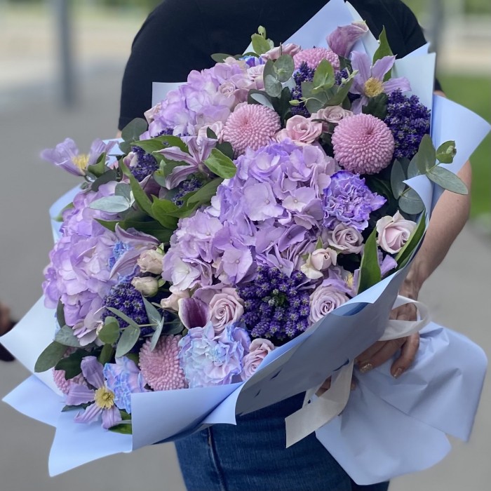 Букет Голубой Лазурит